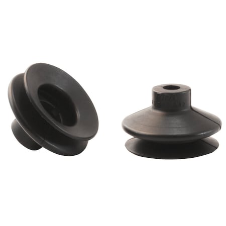 Fipa Bellows vacuum cup diam. 43 mm, NBR black 23.043.242.1